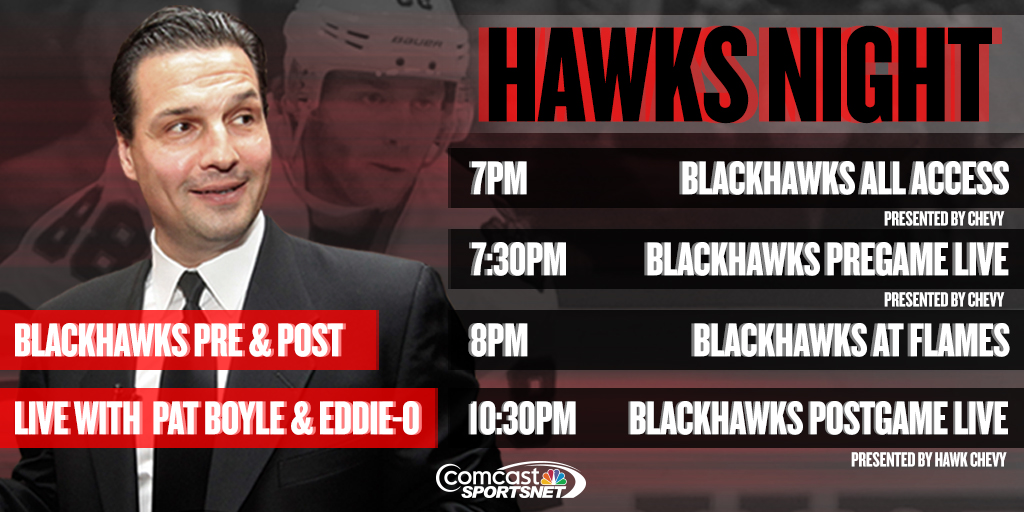 Twitter Post - Hawks Night