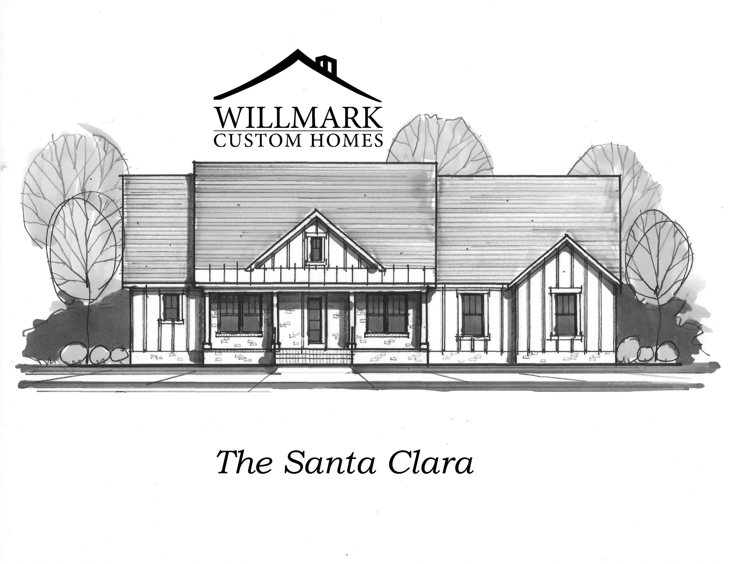 The Santa Clara 2726 sq. ft. Willmark Custom Homes