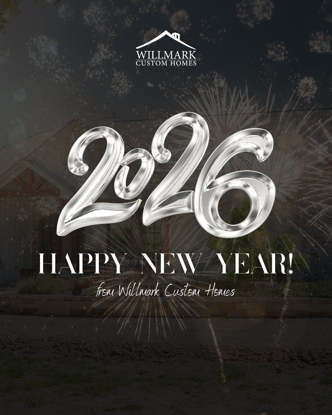 Happy New Year from all of us at Willmark Custom Homes! We&rsquo;re grateful for the families, projects, and partnerships that made this past year so special, and we&rsquo;re excited for what&rsquo;s ahead as we continue building homes designed for t