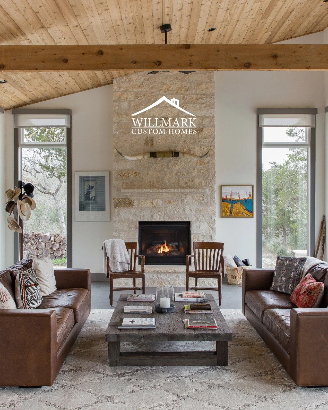 Western-inspired design, built for comfort and longevity. Let&rsquo;s build a home that fits your way of life.🏡
#texasbuilder #designbuild #willmarkcustomhomes