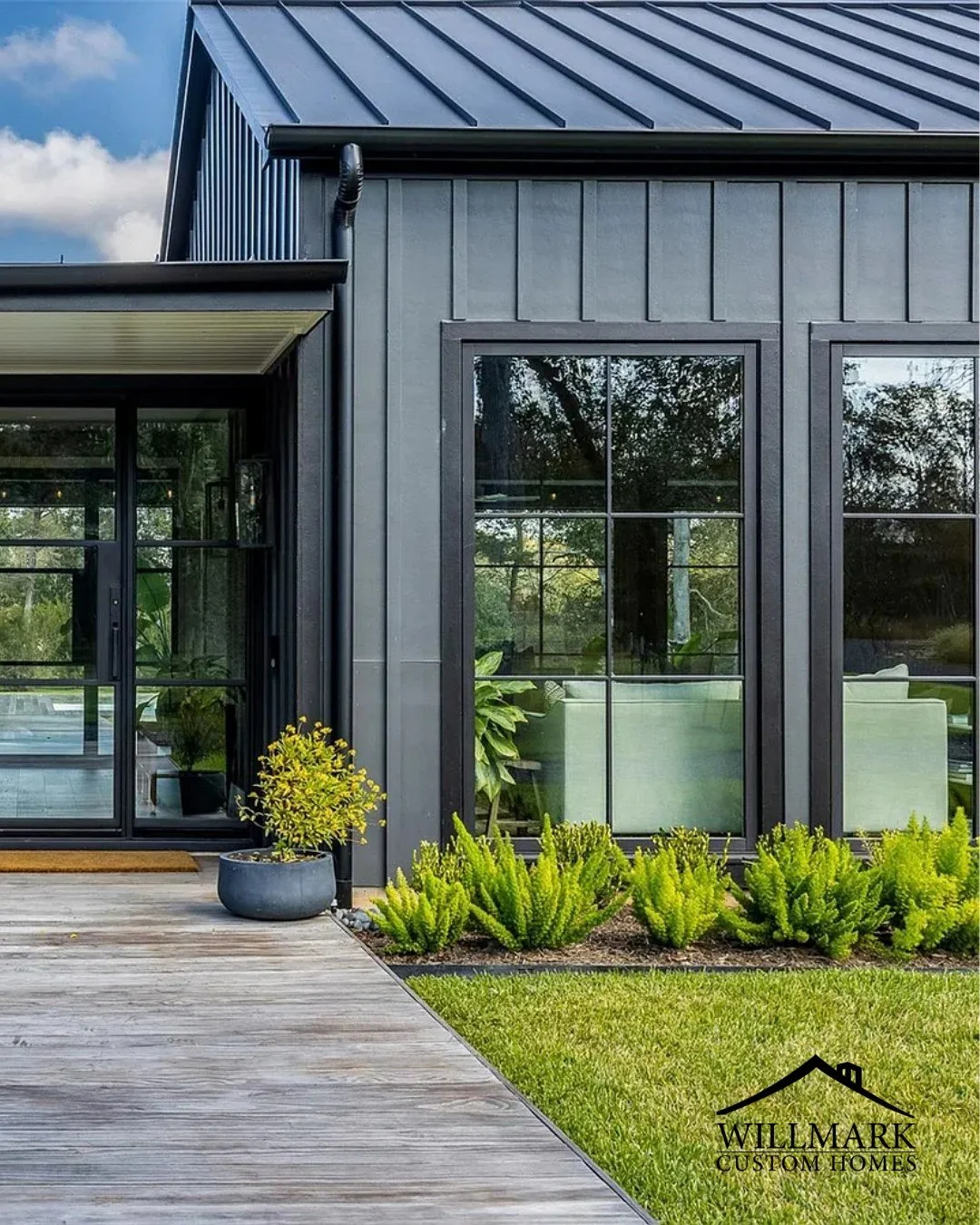 Flooded with natural light and framed by beautiful windows, this home was designed to feel bright, open, and connected to the outdoors.🏡

#willmarkhomes #customhomebuilder #dreamhome #modernliving