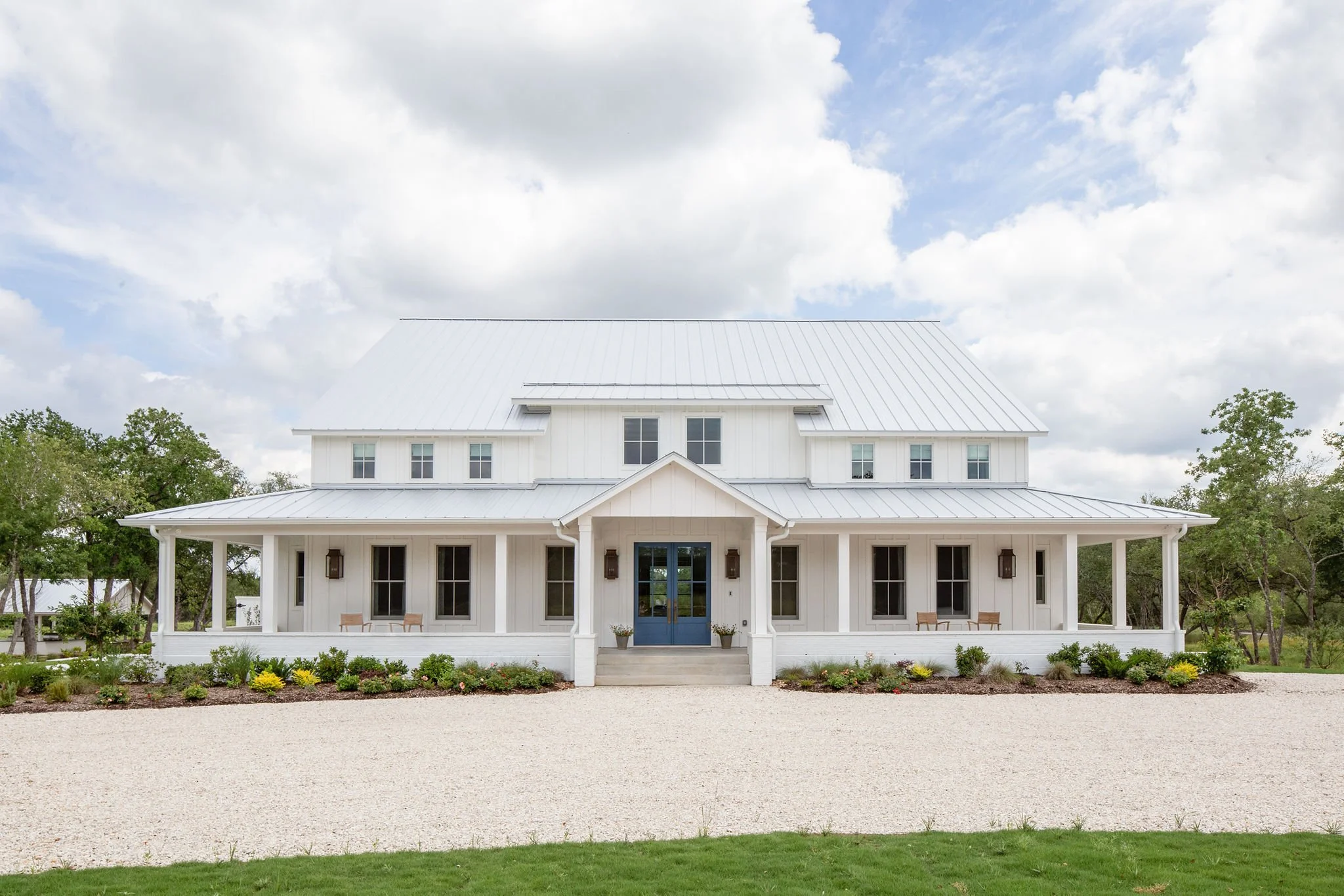 The Round Top Modern Manor