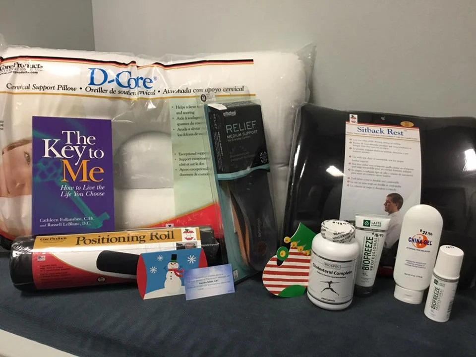 Community Chiropractic_unique gift options_best sleep pillow_key to me book_biofreeze_cholesterol complete.jpg