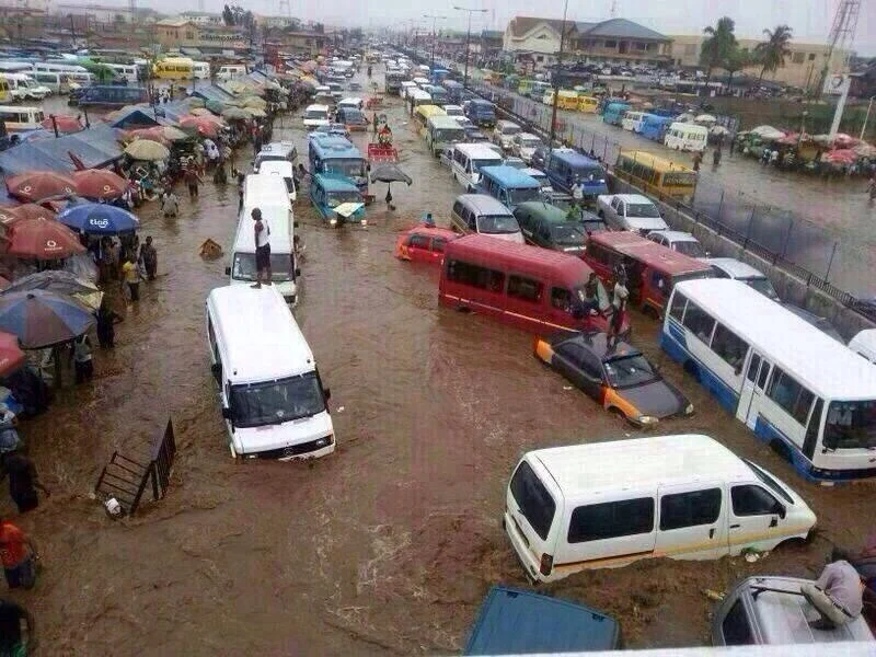 Flood chaos at Kaneshie Market