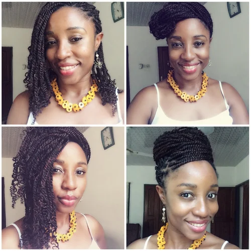 How To Make A Simple But Fabulous Kinky Twist Hairstyle Naa Oyoo