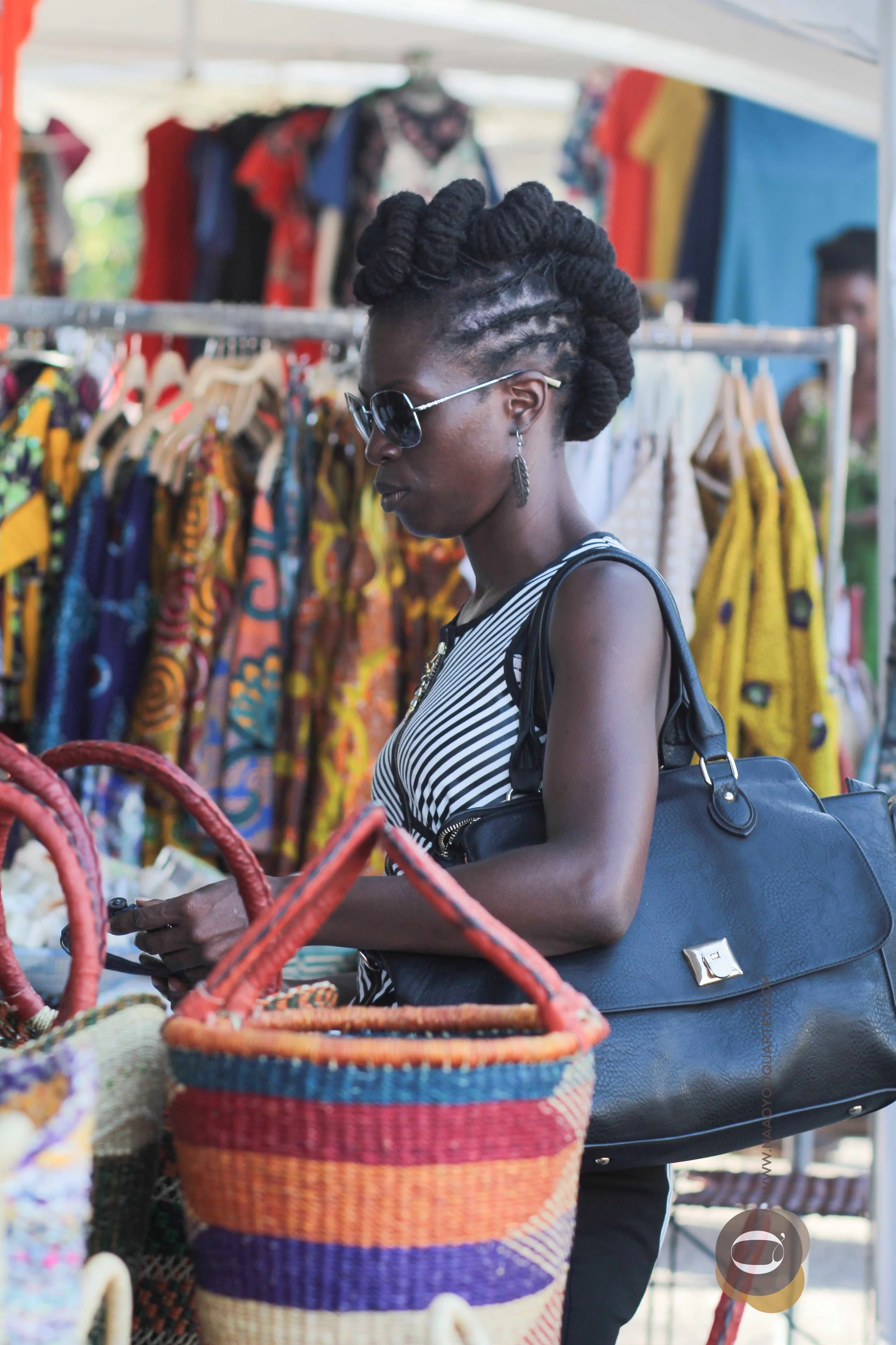 The Fab-tural Natural Hair & Skin Products At The Natural Beauty Bazaar in Accra.