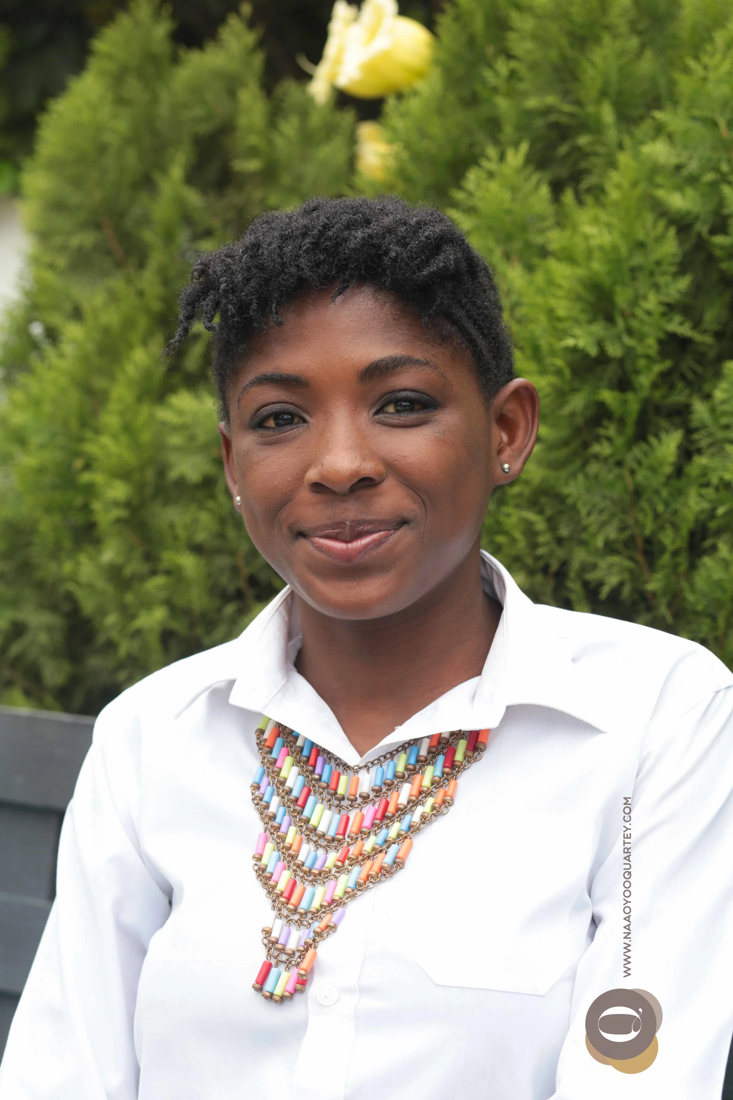 #MyKpenkpeshie: Elikem Kept Her Hair Natural After SHS.