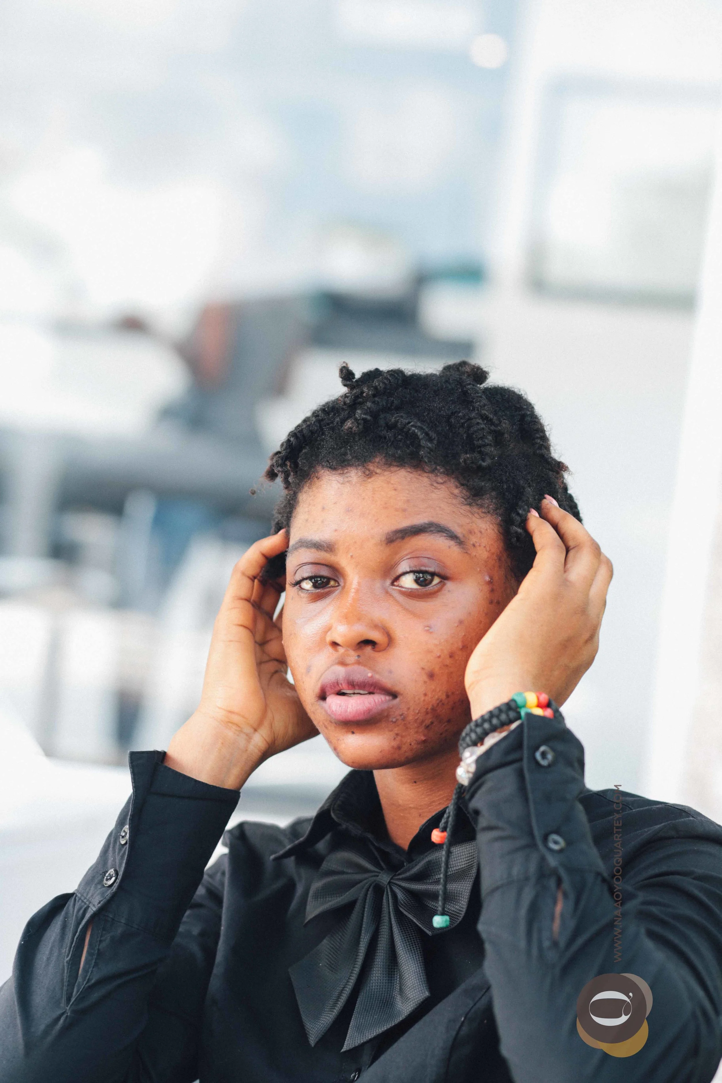 #MyKpenkpeshie: Naa Aku Almost Gave Up On Her Natural Hair.