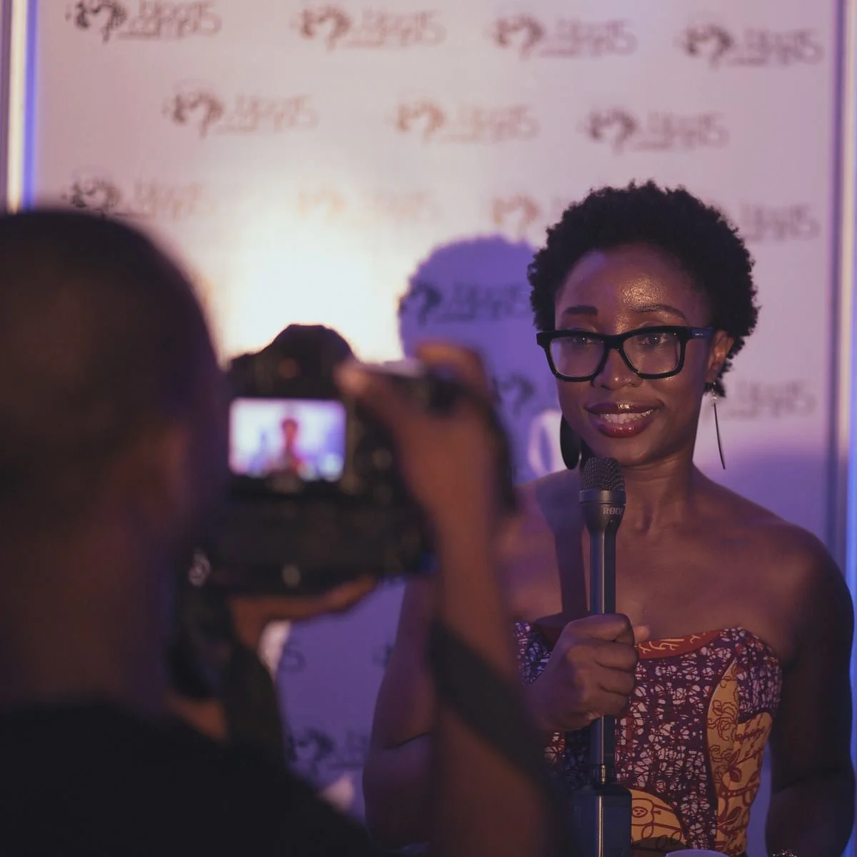 I was on the red carpet last year for the awards interviewing nominees & guests. Woot!
