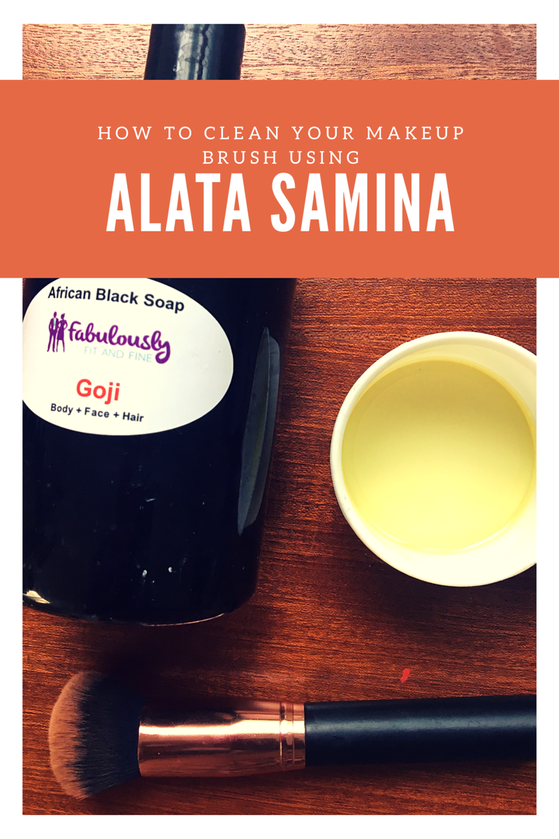 How to Clean Your Makeup Brush Using Alata Samina