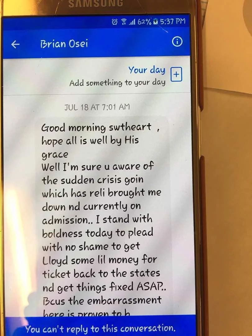 Ghanaian Fraudsters Used Fake Facebook Accounts To Defraud This Young Woman of Thousands of Cedis.
