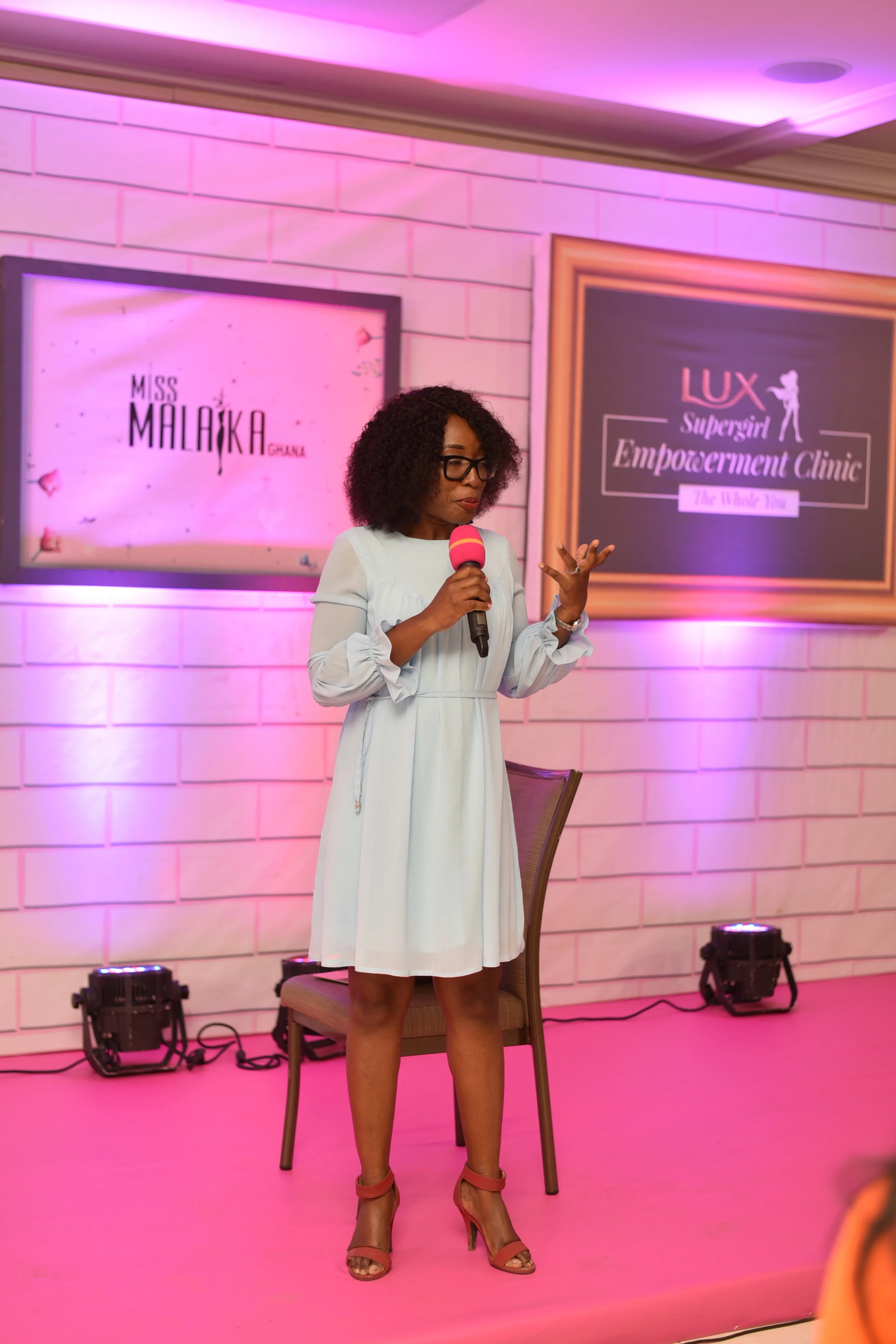 Lux Collaborates With Miss Malaika For The Lux SuperGirl Empowerment Clinic.