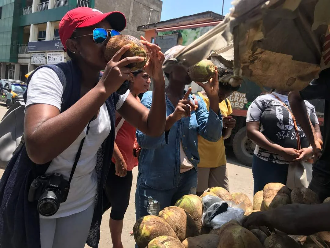 EatingAccra Food Walking Tour Explores The Best of Local Cuisine in JamesTown Accra.