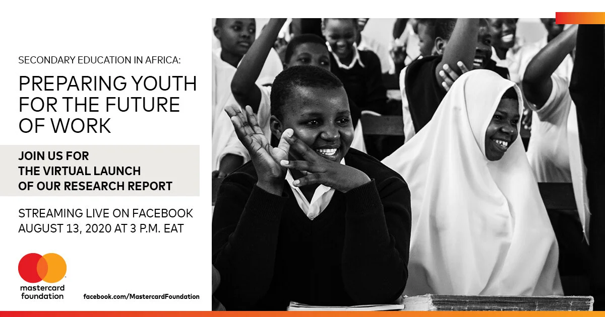 Secondary Education In Africa Virtual Summit Held By Mastercard Foundation