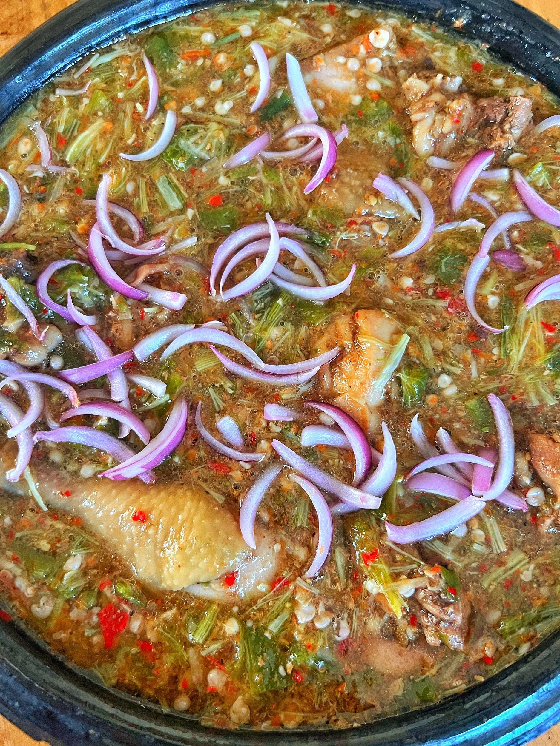 Recipe for Chicken Fetri-Toto & Kokonte
