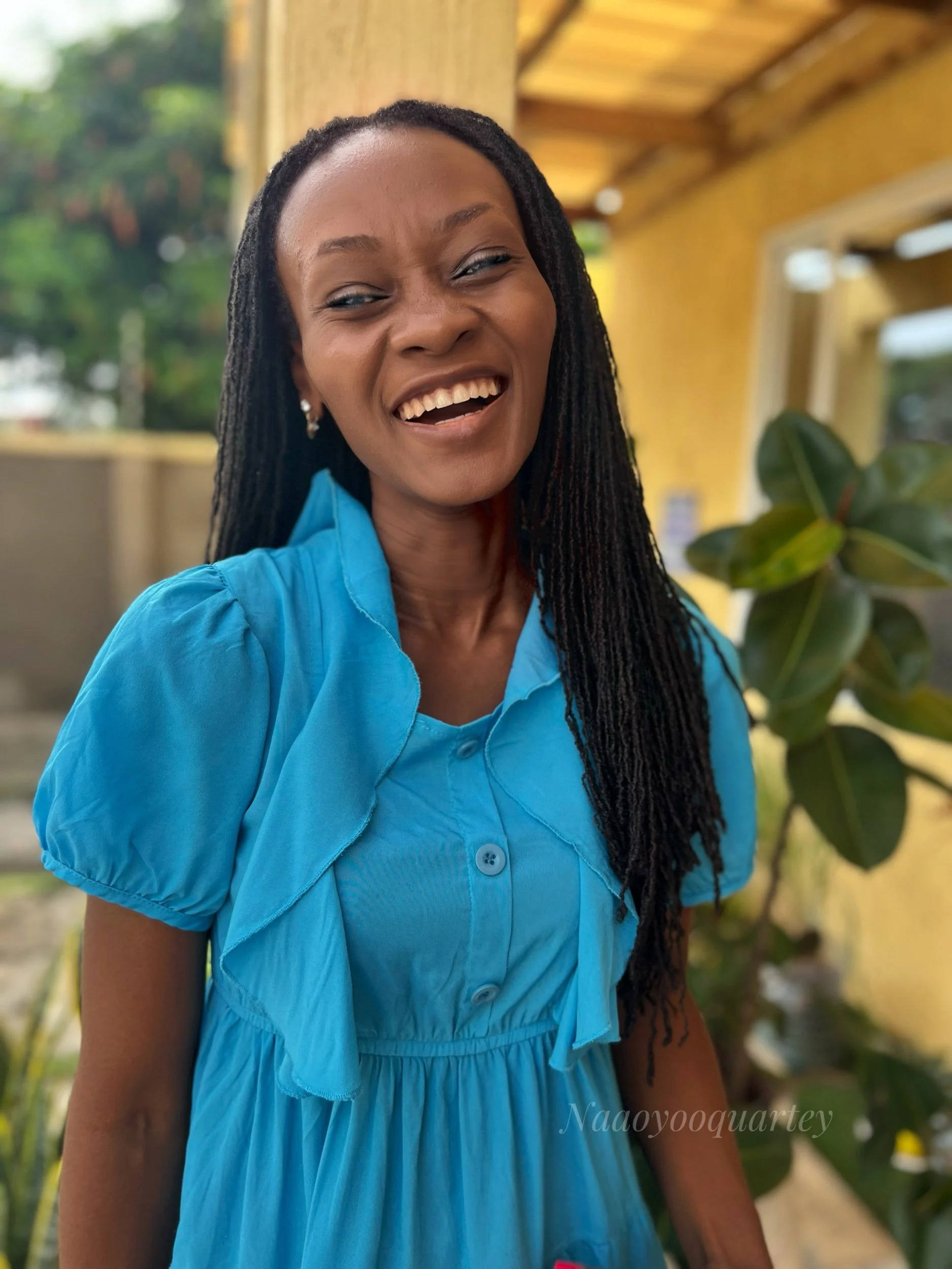 Ghanaian Book Author, Dr. Abena Karikari Shares On Her Natural Hair Journey.