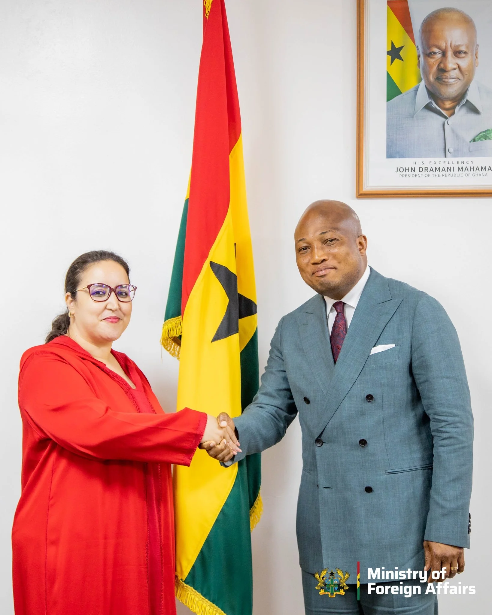 Morocco & Ghana Agree To Sign A Visa Waiver From Both Countries.