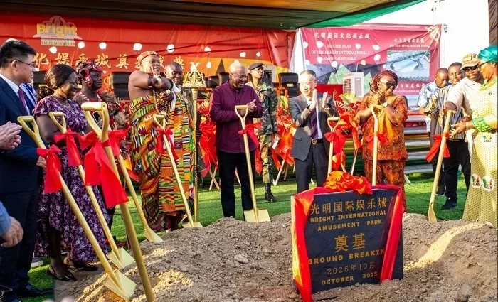 $300M Bright International Amusement Park Launched by President Mahama 
