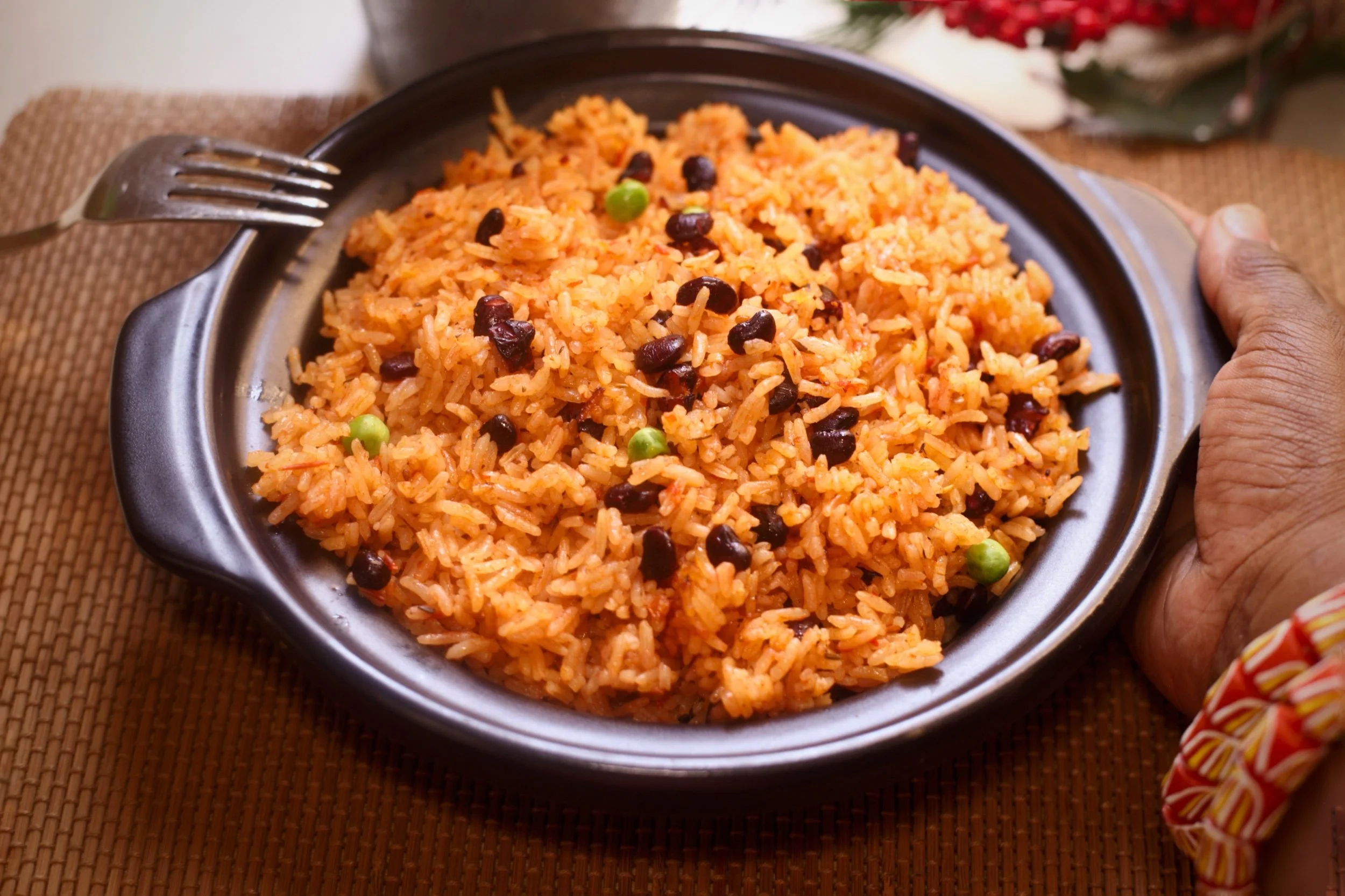Beans Jollof Recipe For World Pulses Day. 