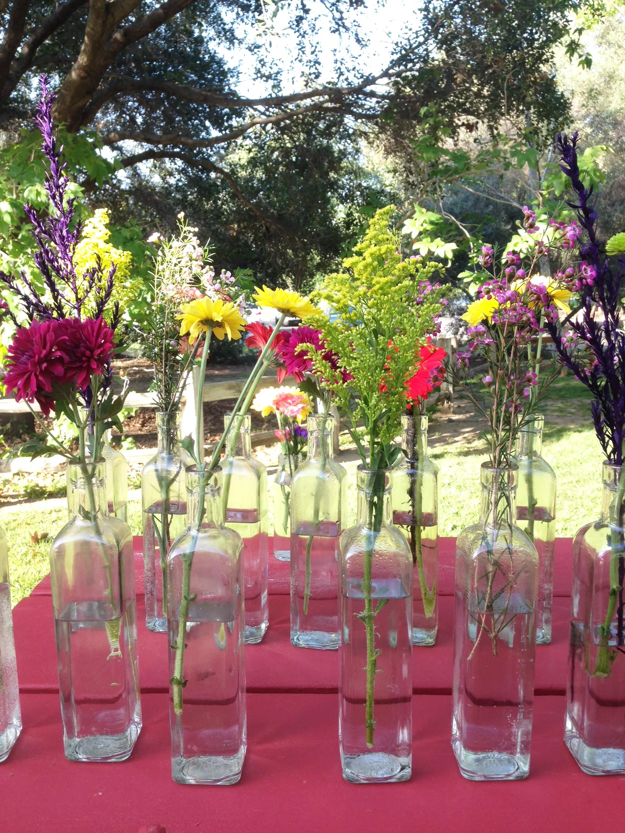 Gorgeous floral arrangements by my wonderful assistant, Jiea Pham. 