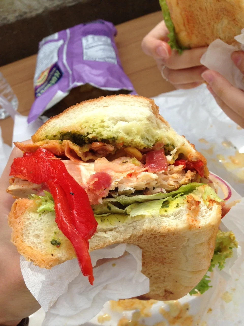 It's finally Sunday! NorCal trip is almost over. After having Sunday service with Berean Mission Church, my husband and I stopped by our favorite NorCal sandwich shop before hitting the road. Little Lucca <3 