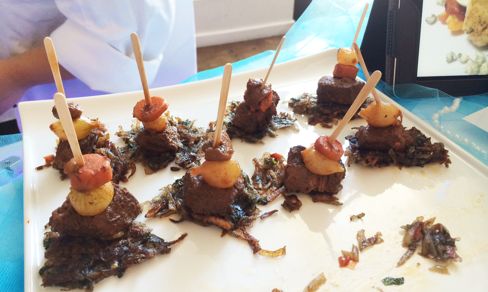 Delicious Buorguignion with potatoes by Corazon's Custom Catering 