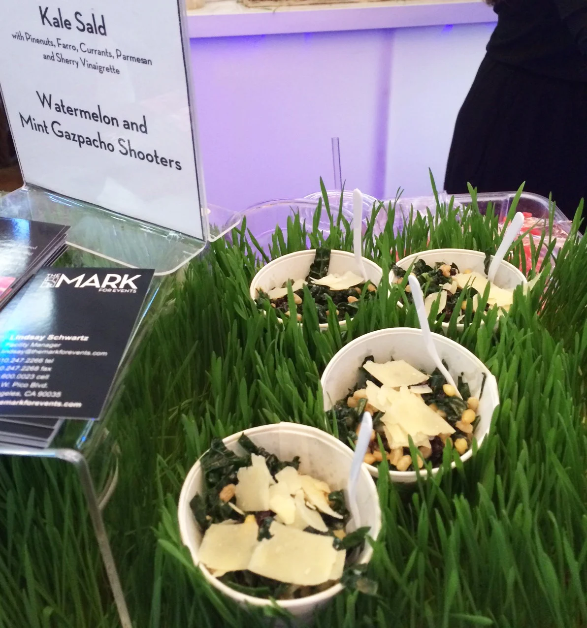 Yummy Kale Salad by The Mark for Events
