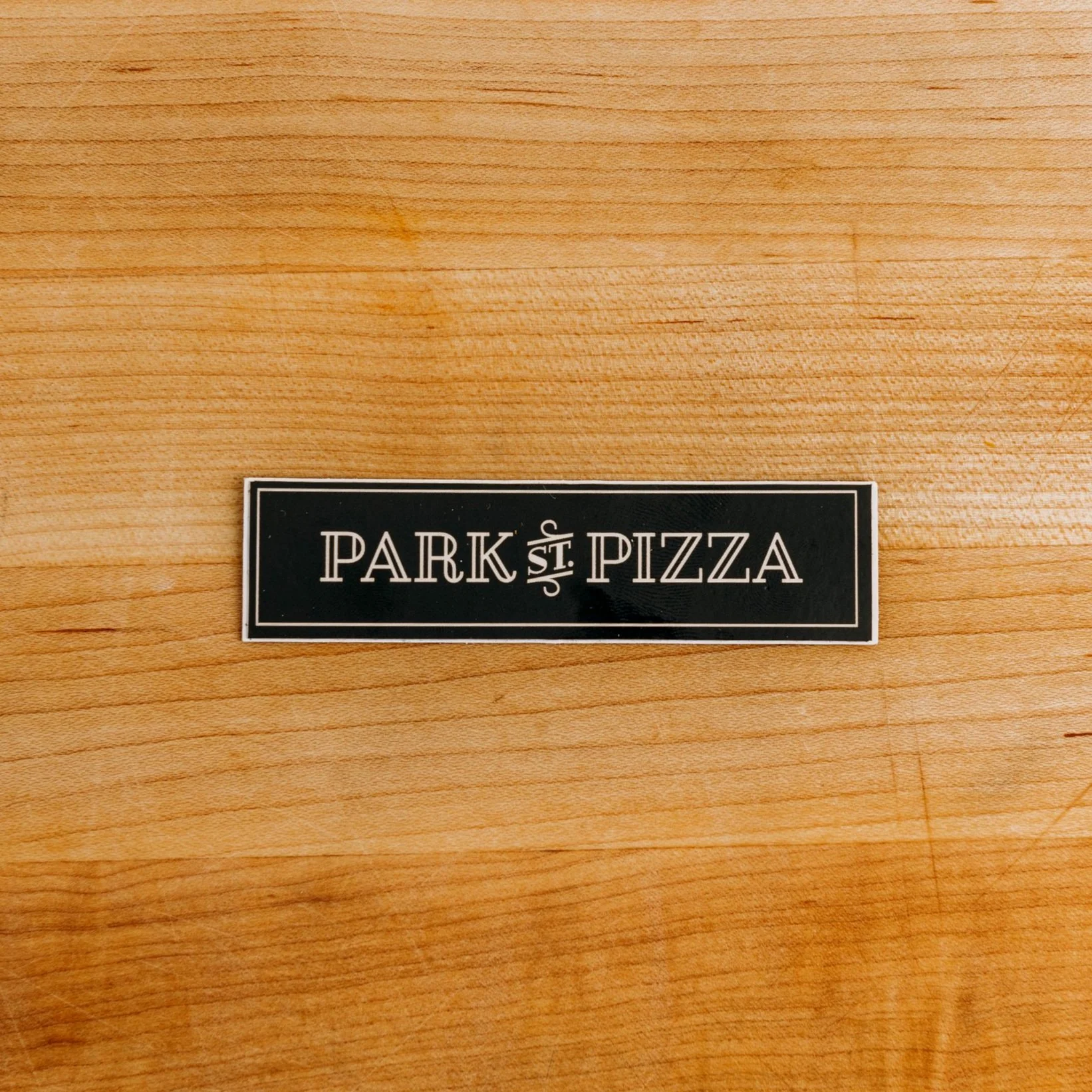 Park Street Rectangular Sticker