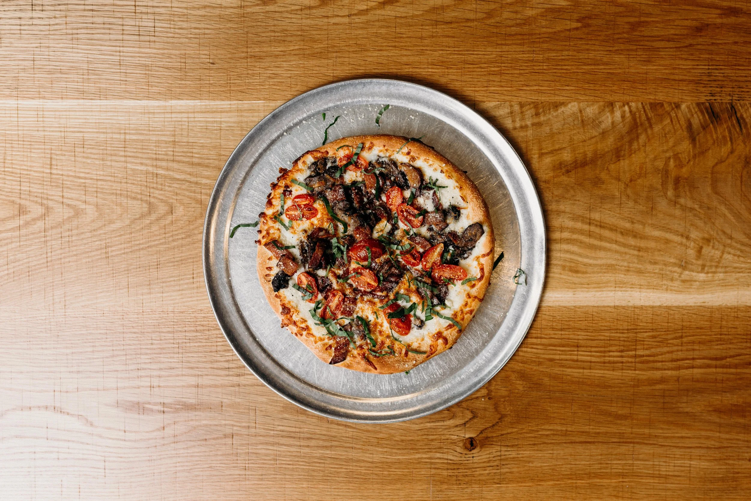 The Magical Mushroom Pizza