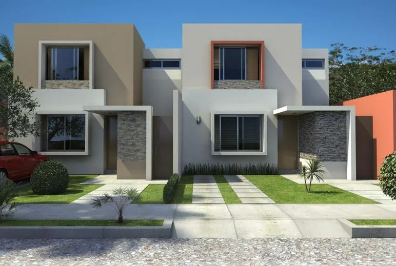 California Modern Studio Duplex Homes Street View.jpg