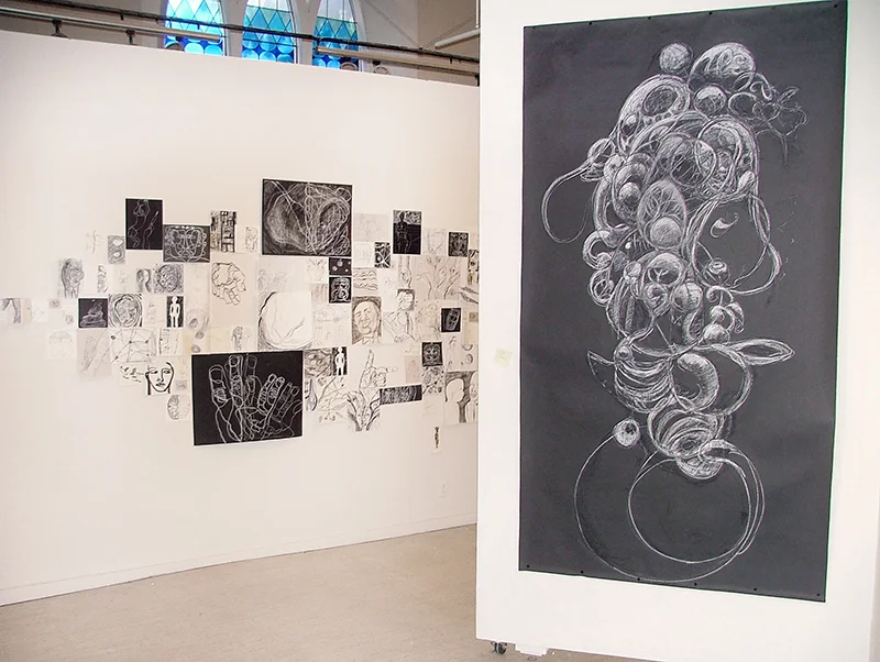 On Drawing: Surface, Line, Mark, April-May 2008