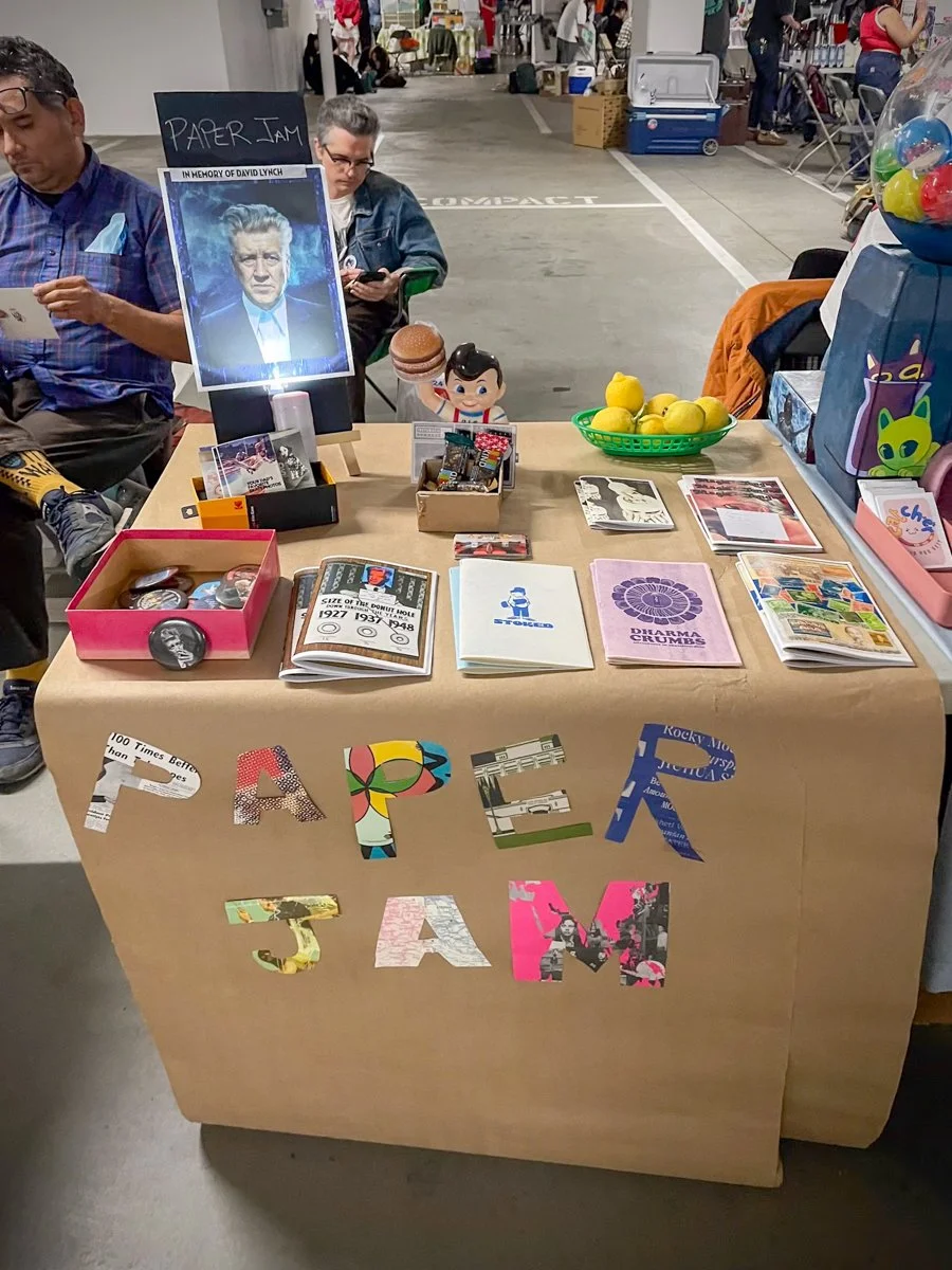Paperjam booth at LA Zinefest 2025