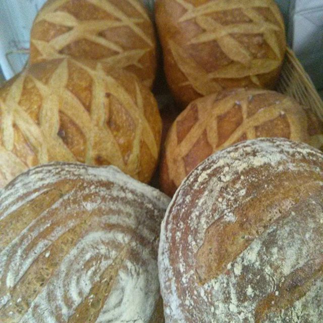 Sourdough and Country Rye ready for pick up #delaware #chefshavende #fresh #bread