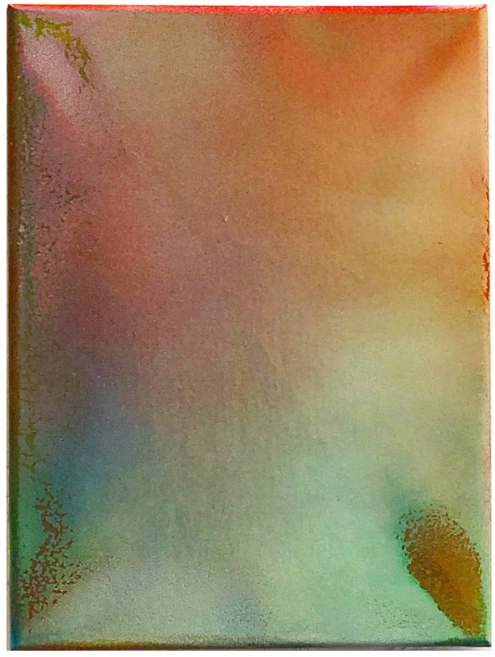 Acrylic and enamel on canvas 9x12in / 22.86cm x 30.48cm