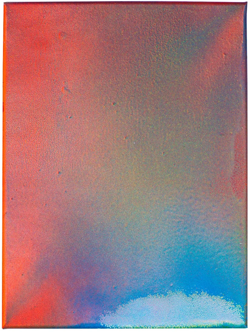 Acrylic and enamel on canvas 9x12in / 22.86cm x 30.48cm