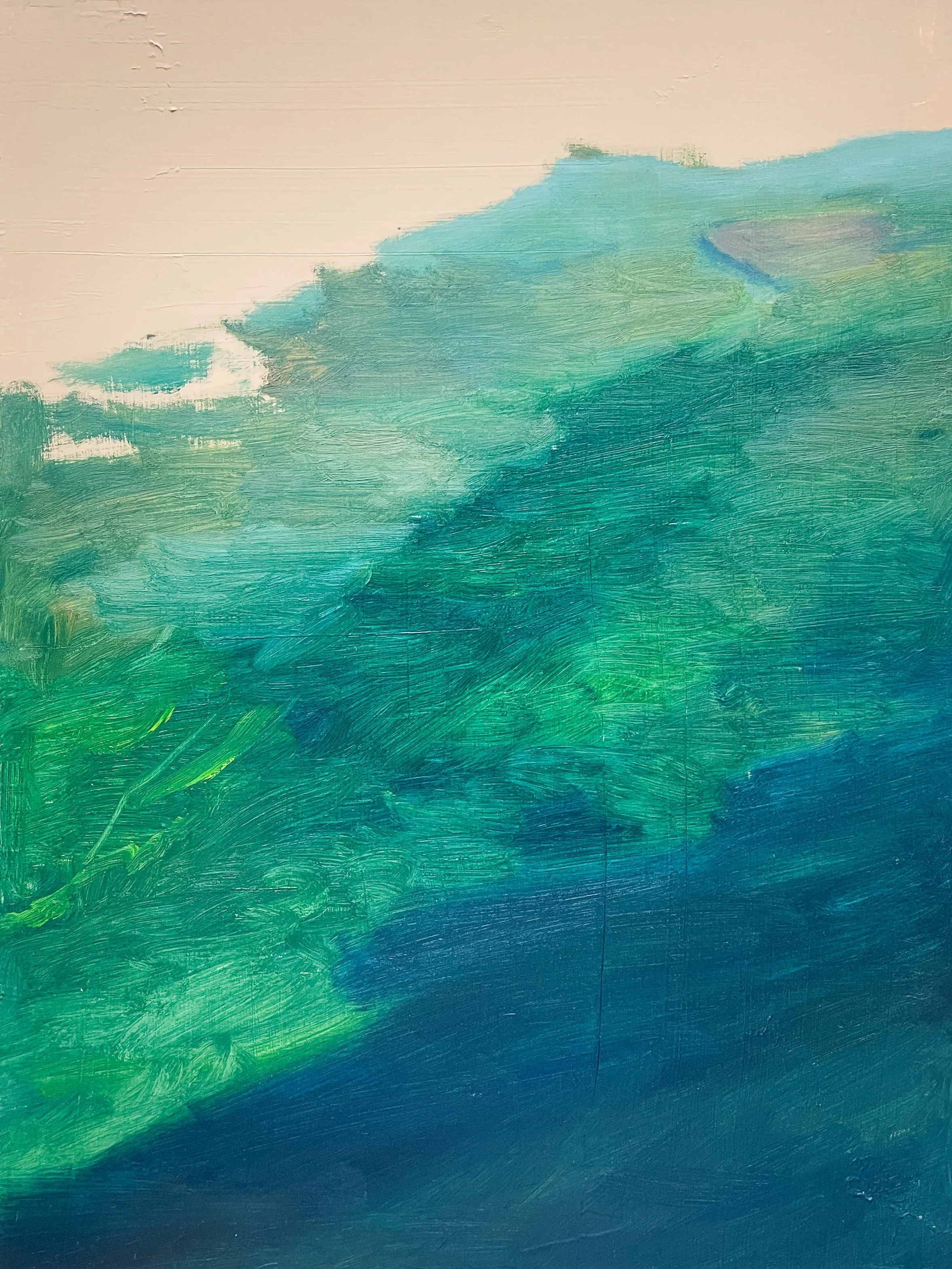 Study For a River Green, January 2025