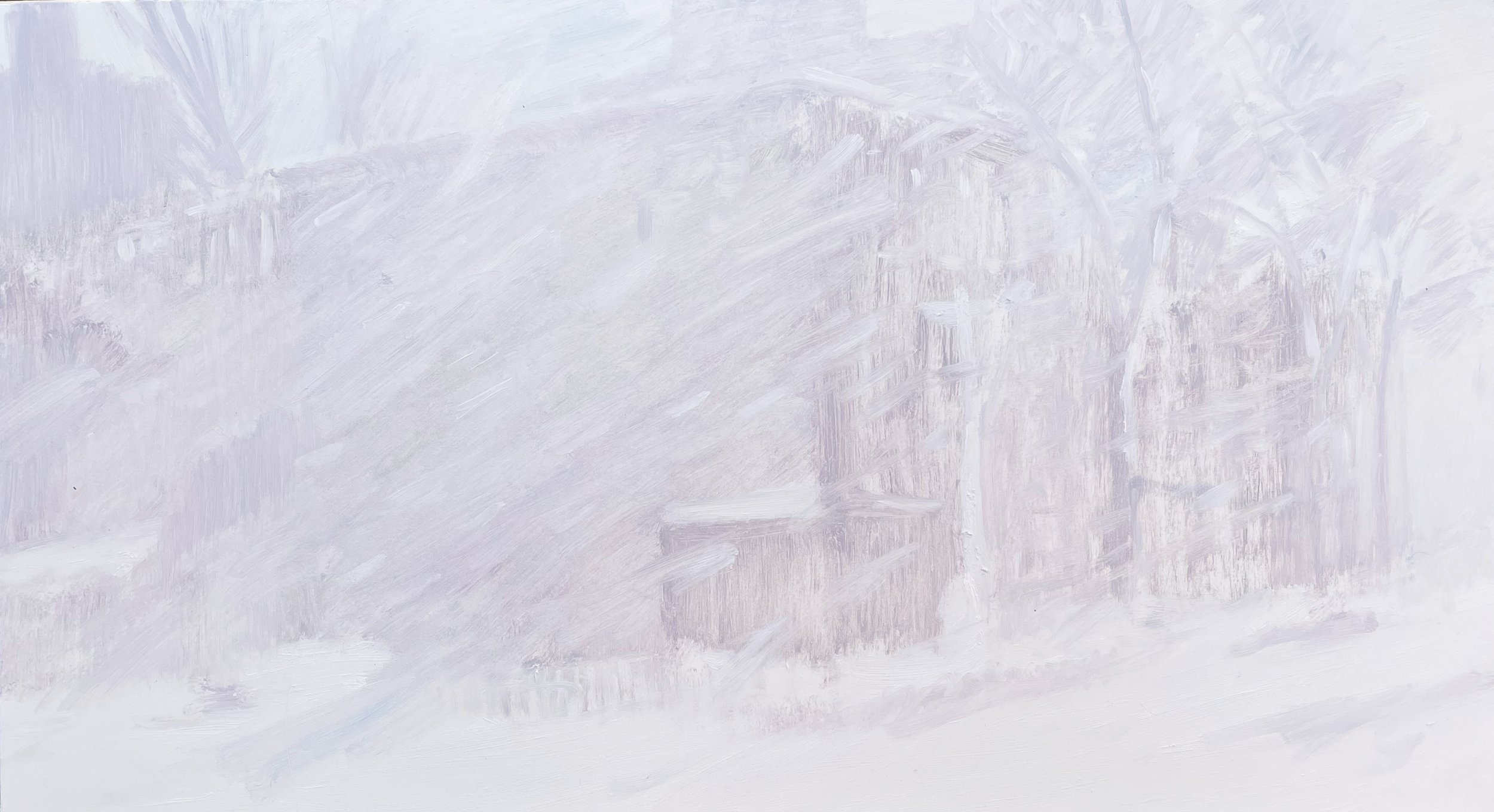 Lafayette and S Portland in the Blizzard, February 2026