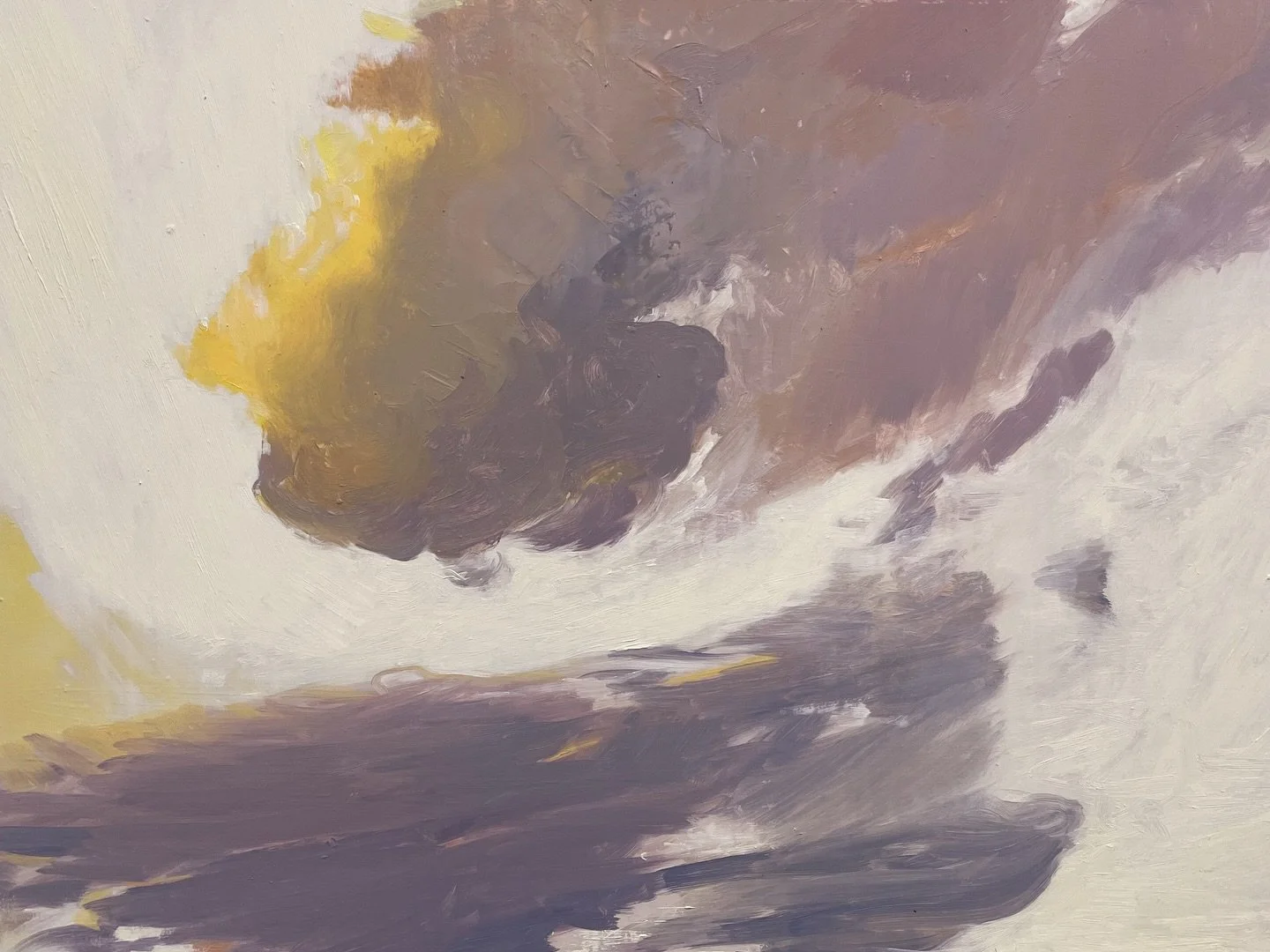 Cloud Study, July 2025
oil on panel
9 x 12 in
Available

On view @bluedoorbluedoor through May 9
.
.
.
#contemporarypainting 
#landscapepaintingnow 
#pleinair