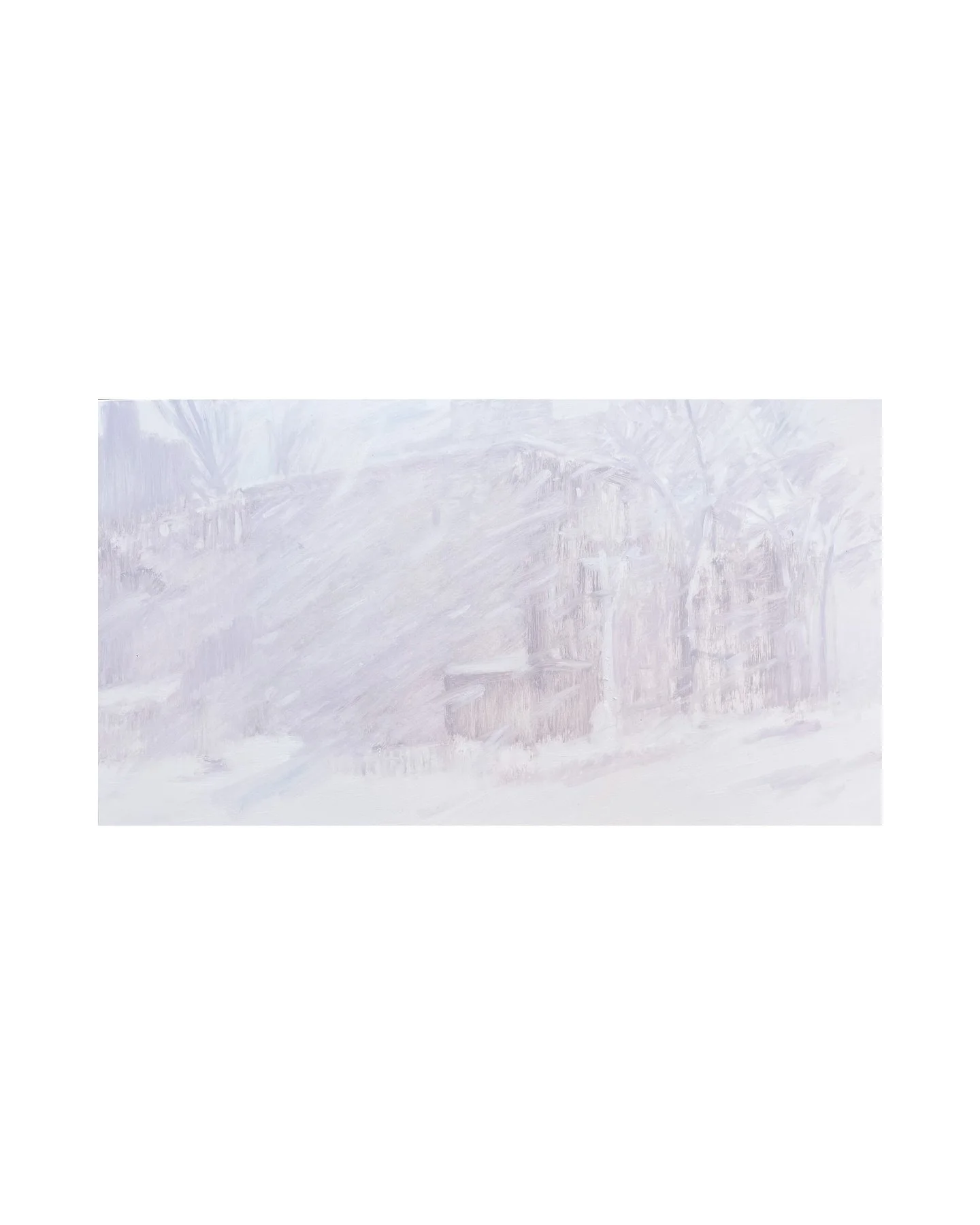 Lafayette and S Portland in the Blizzard, February 2026
oil and alkyd on acrylic primed archival MDF panel
10 x 18 inches
Available

#nycblizzard
#contemporarypainting
#pleinair