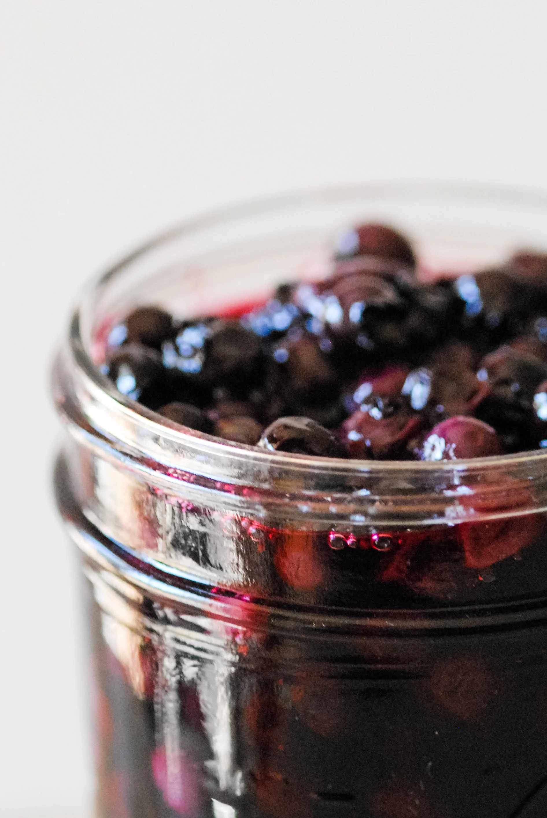 pickled blueberries for summer