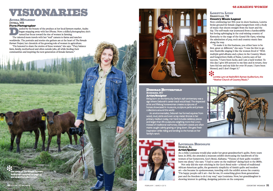 Country Woman by Readers Digest - feature