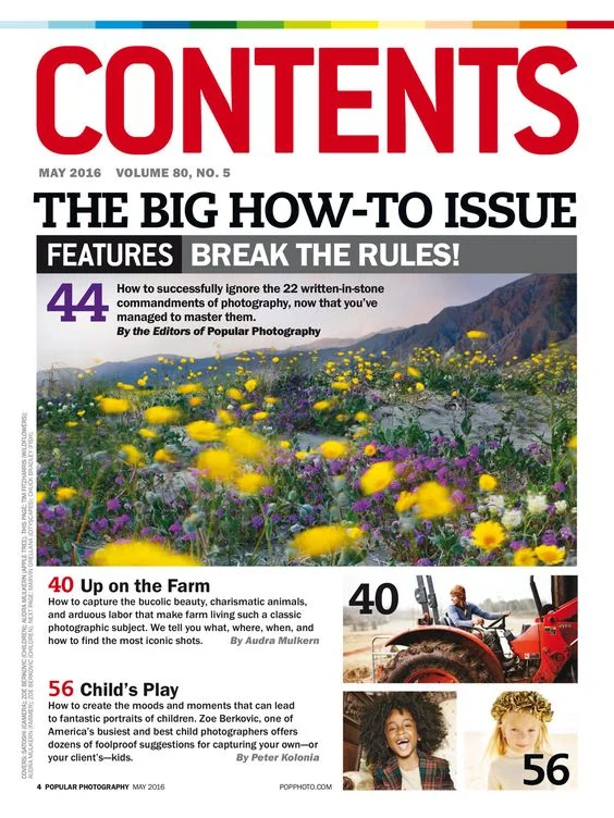 Popular Photography Feature