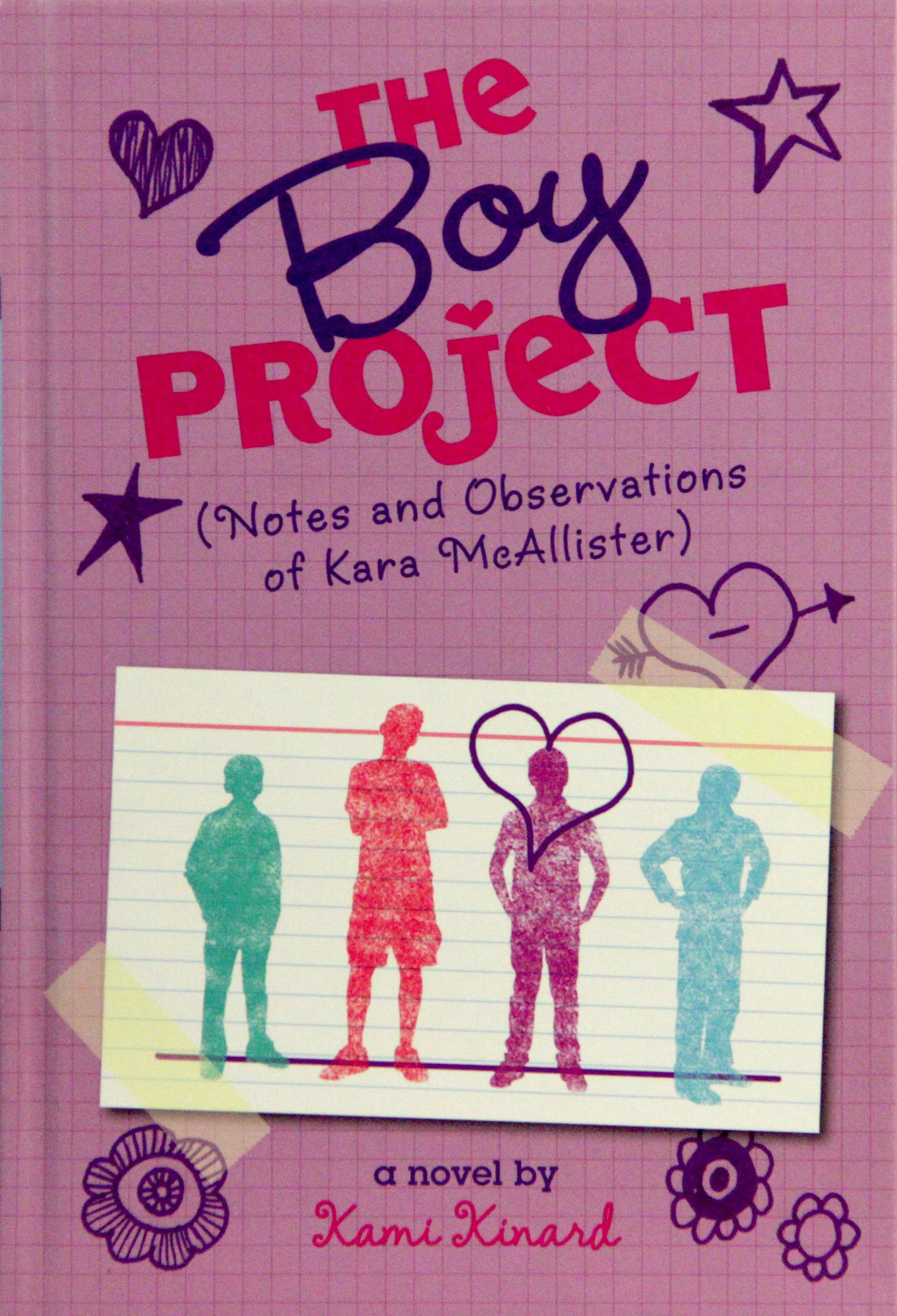  The Boy Project is a book about a seventh-grade girl that decides to use the scientific method to determine which one of her male classmates has the potential to be her perfect mate. 








 I loved creating the doodles on the cover and making the