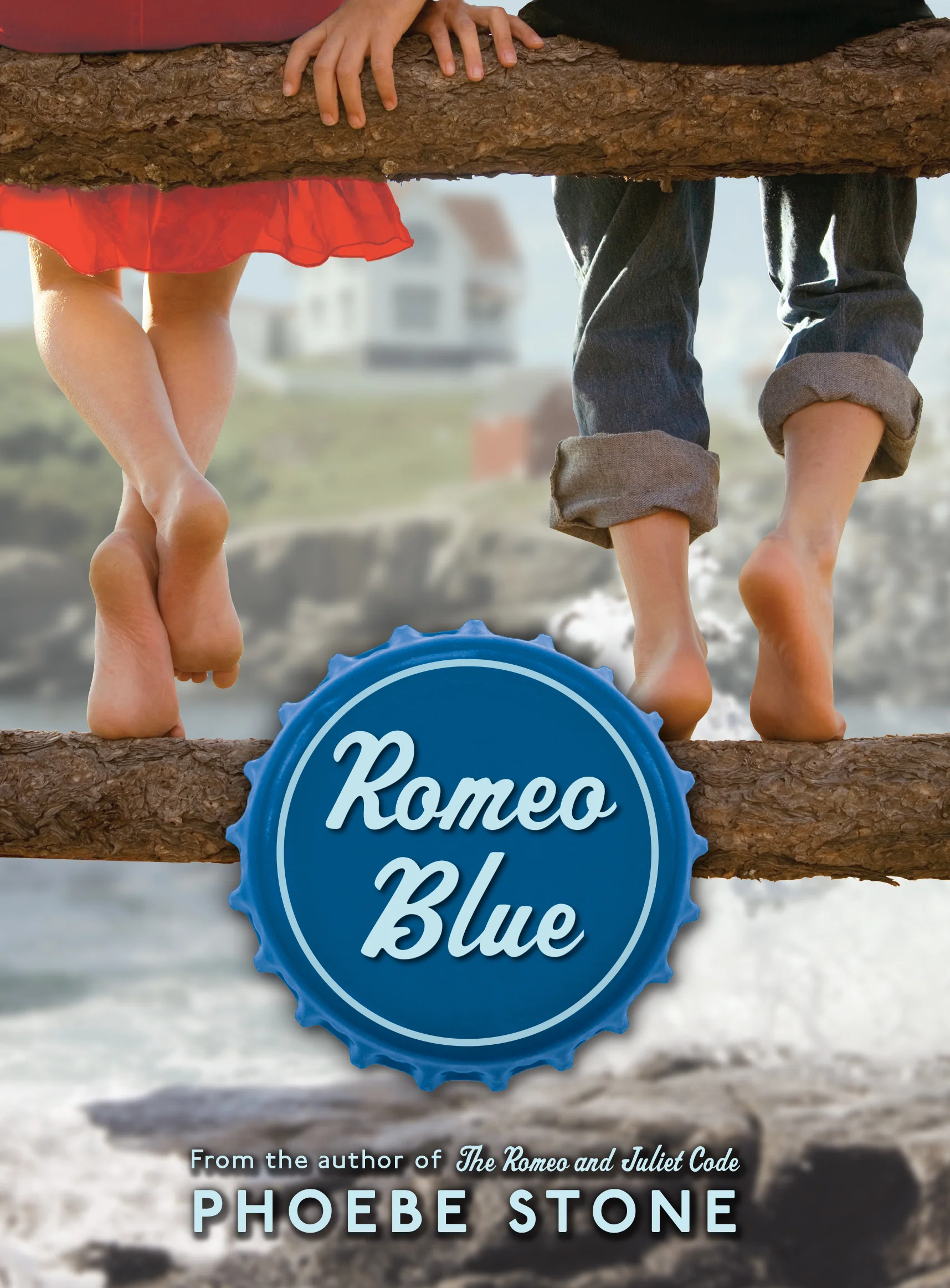 Romeo Blue is the sequel to The Romeo and Juliet Code, and for this cover I wanted to keep the summery and playful feel of the first book. This cover is composed of photos from Kenji Iwai for Getty and EasyBuy4u for iStockphoto.