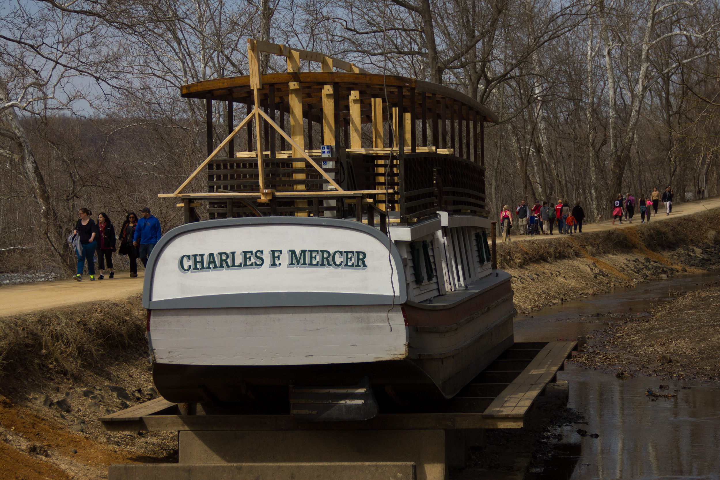 Charles F. Mercer, old canal boat