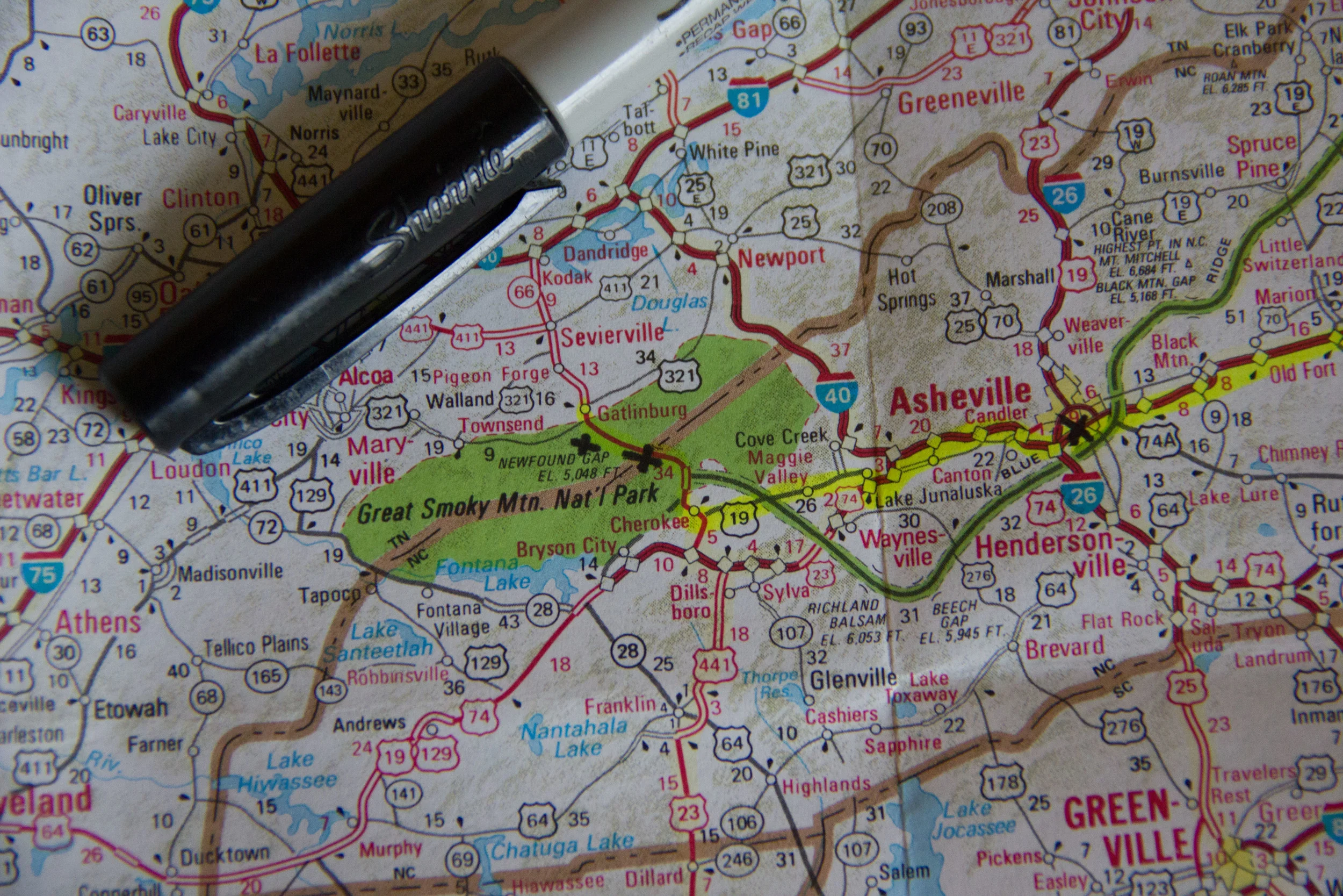From Asheville to Elkmont