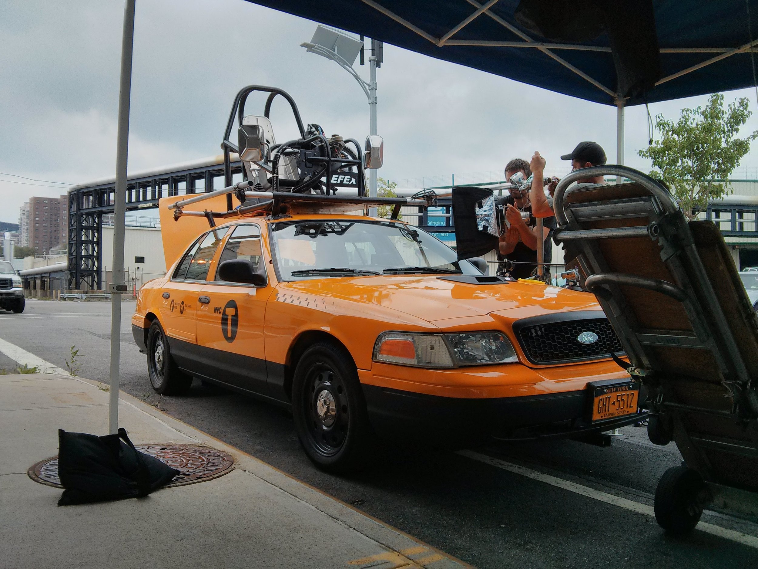 NYC cab top driver