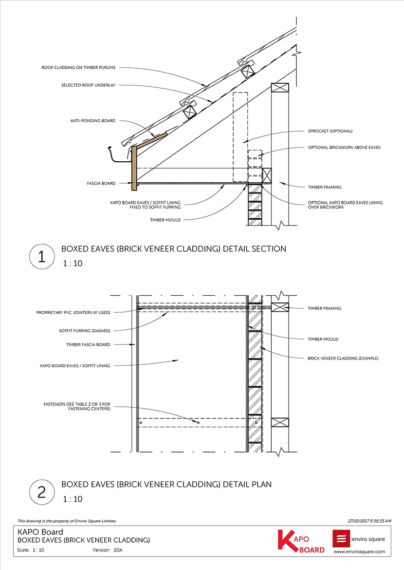 Kapo Board Soffit Enviro Square Limited