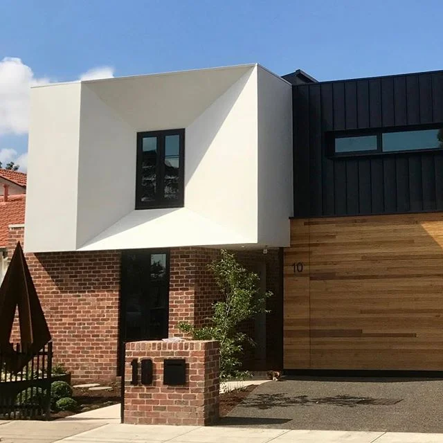 Amazing #macsuede job in North Fitzroy, Victoria. Application by Super Solid Constructions. Contact us for details. #macrender #concretefinish #macsuede #solidplastering #architecture #design #rendering