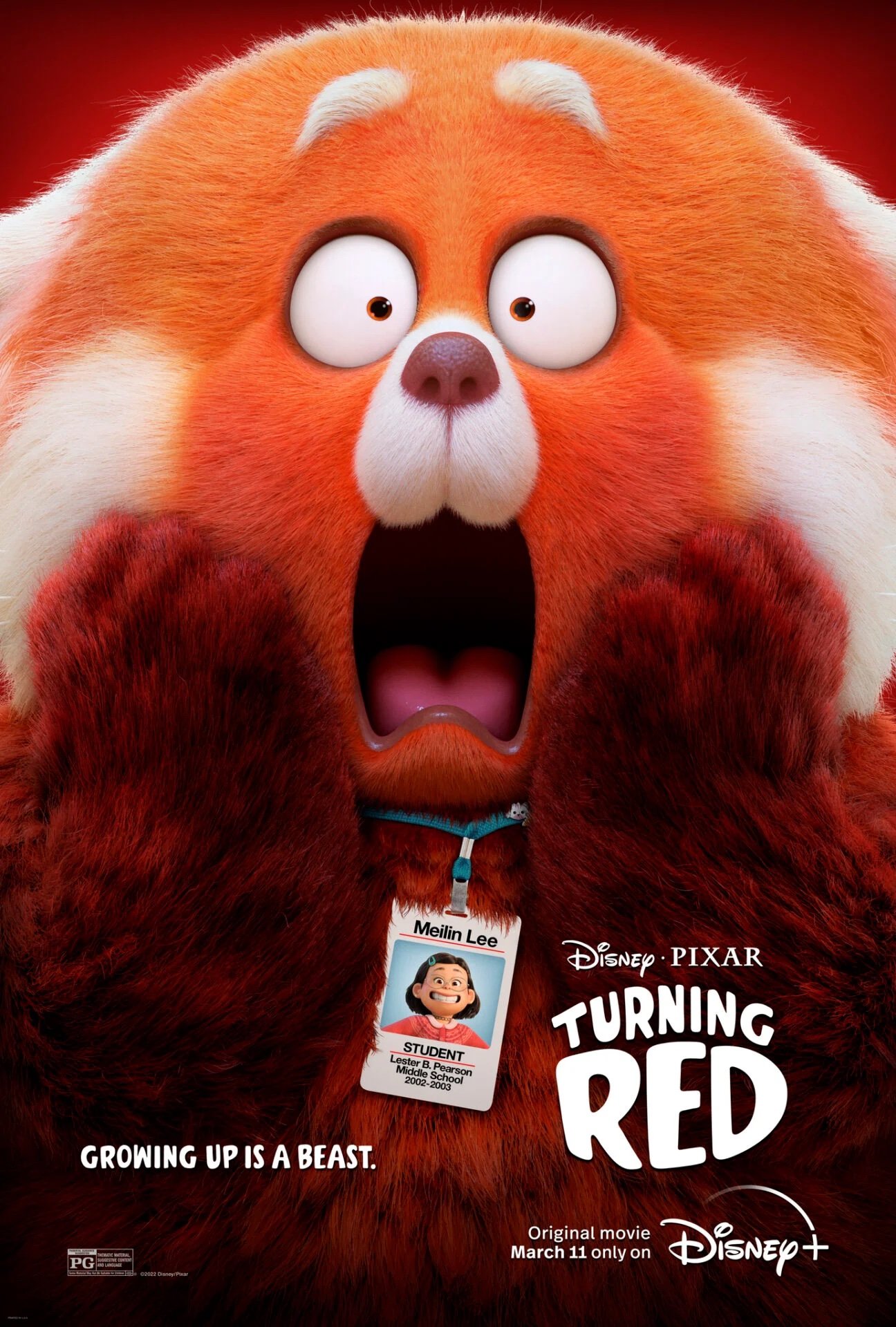 Upcoming Movies - Disney Pixar Turning Red 2022!